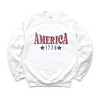 Simply Sage Market Statue Of Liberty America Front And Back Sweatshirt - XL - White - 3 of 4