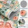 Farmhouse Rugs for Living Room Floor Mats with Non-Slip Backing, Foldable Ultra-Thin Bedroom Carpet - 4 of 4