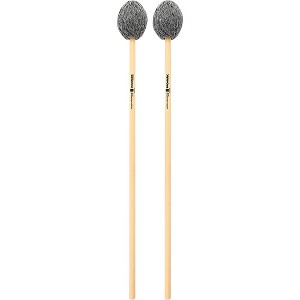 Promark Andrew Markworth Rattan Handle Marimba Mallets Soft Grey Yarn - 1 of 1