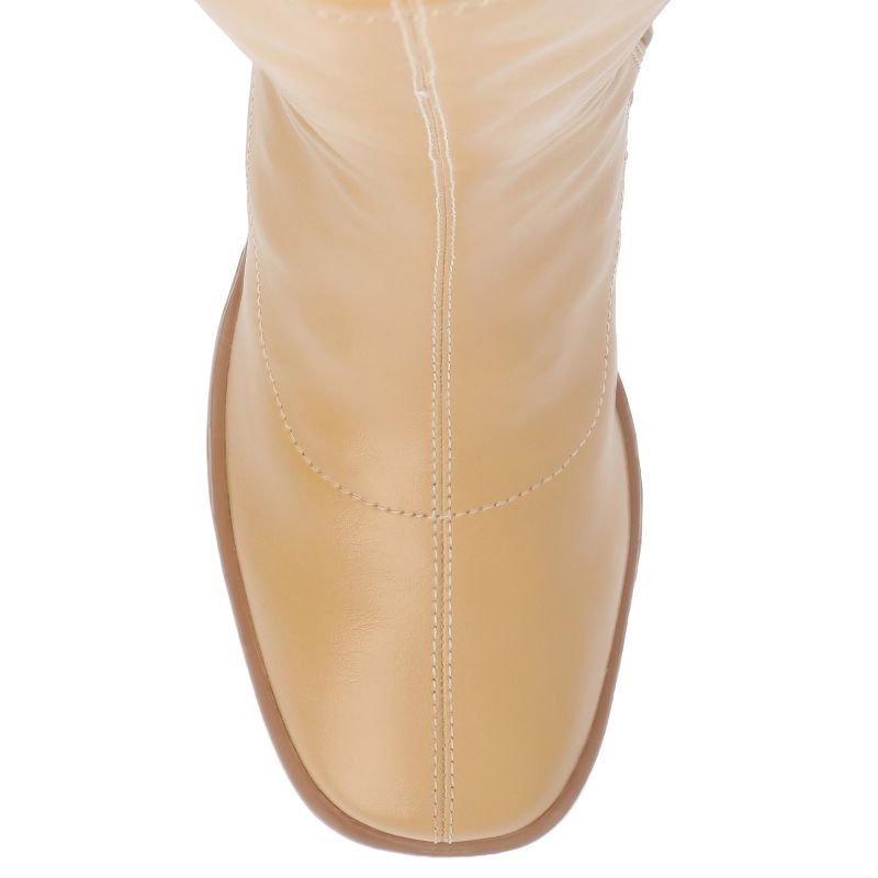 Journee Collection Womens Alondra Tru Comfort Foam Platform Square Toe Boots, 4 of 10
