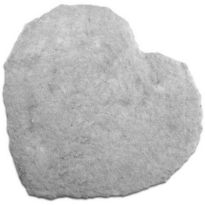 Kay Berry 30510 Large Carved Heart Stone - 1 of 1