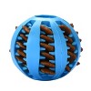 Black Rhino Interactive Dog Chew Toy Ball, Pack of 2, Blue - 2 of 4