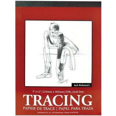 Jack Richeson Tracing Paper, 19 x 24 Inches, 25 lb, 50 Sheets