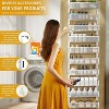 GustoWave 10-tier Over The Door Pantry Organizer with Mesh Baskets, Adjustable & Stable Hanging Spice Rack - 4 of 4