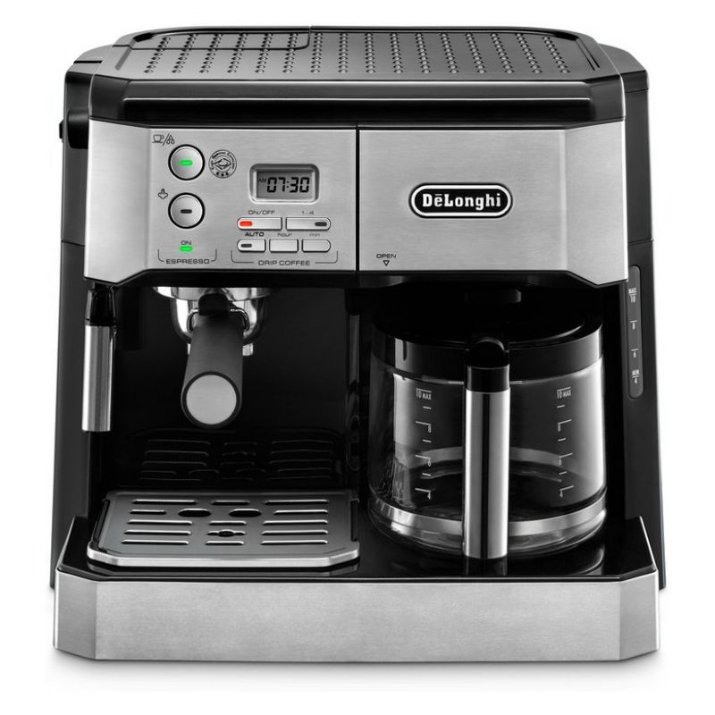 De'Longhi Combination Espresso/Coffee Machine - Stainless Steel BCO430, 1 of 11