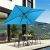 Yaheetech 6.5x10FT Patio Umbrella with Push Button Tilt - 2 of 4