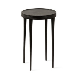 Kate and Laurel Rava Metal Table and Plant Stand - 1 of 4