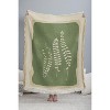 Nadja Leaf Design 17 56"x46" Woven Throw Blanket - Deny Designs - 3 of 4
