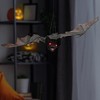 Northlight LED Lighted and Animated Halloween Bat with Moving Wings - 48" - image 2 of 4