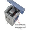 JCS Wildlife Smart Bluebird House - Wi-Fi Camera & Solar Powered Birdhouse, Live Streaming, Bird Nest Monitoring - 3 of 4