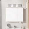 Modern 3-Light LED Bathroom Vanity Light Fixture Over Mirror Wall Lighting - 2 of 4