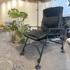 Jump Into Fun Camping Lounge Chair, Portable Reclining Chair with Armrests and Adjustable backrest for Indoor and Outdoor Camping Beach Hiking Fishing - 3 of 4