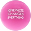 Juvale 6 Pack Motivational Stress Ball for Adults, Hot Pink Sensory Ball for Women, Inspirational Hand Exercise Balls, 2.5 In - 4 of 4