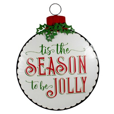 Christmas 29.0" 29" Tis The Season Wall Decor Christmas Ornament Decorate  -  Wall Sign Panels