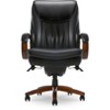 Big and Tall Edmonton Executive Bonded Leather Office Chair Black - La-Z-Boy: Ergonomic, Memory Foam, 350 lbs Capacity - 2 of 4