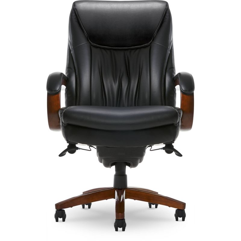Big and Tall Edmonton Executive Bonded Leather Office Chair Black - La-Z-Boy, 3 of 12