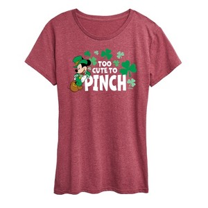 Women's - Disney - Too Cute To Pinch Short Sleeve Graphic T-Shirt - 1 of 4