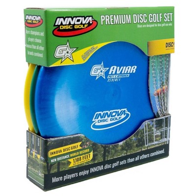 disc golf set target