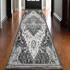 Ivory Black And Gray Medallion Area Rug - 2 of 4
