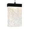 CWI Lighting Lava Integrated LED Black Mini Pendant - 3 of 4