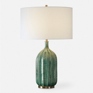 Uttermost Bixby Table Lamp, Green - 1 of 4