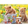 500 Piece Jigsaw Puzzle, Tea Time, Animal puzzle, Cat puzzle, Kittie puzzle, Cute cat, Adult Puzzles, Castorland B-52356 - 2 of 4