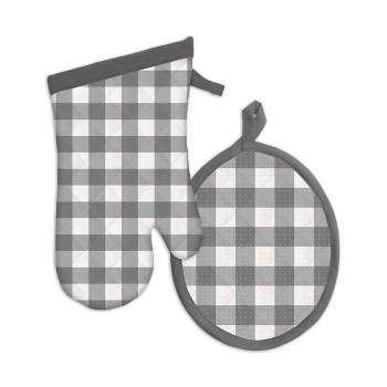 2-Pack KitchenAid Gingham Mini Oven Mitt Set (Dried Rose) $5.73 + Free  Shipping w/ Prime or on $35+