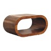. Wood Amaya Coffee Table - Chestnut Finish As Shown， - 2 of 3