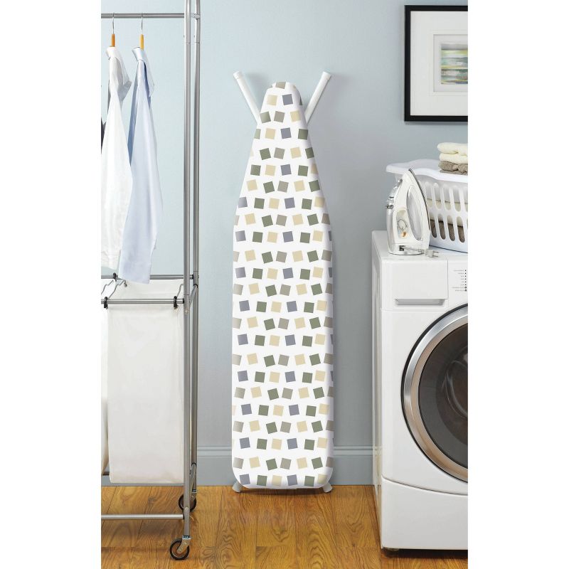 Whitmor Ironing Board Cover and Pad Modern Blocks, 3 of 5