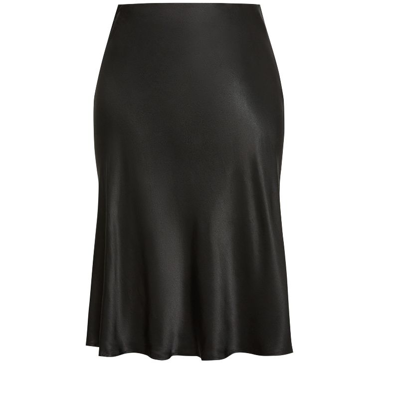 Women's Plus Size Sara Skirt - black | AVENUE, 4 of 6