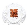 Simply Sage Market Coquette Basketball Bow Game Day Stacked Sweatshirt - 2 of 4