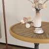VYNXARIA Retro Wooden End Table - French Country Accent Coffee Table for Living Room, Restaurant, and Homestay Use - 3 of 4