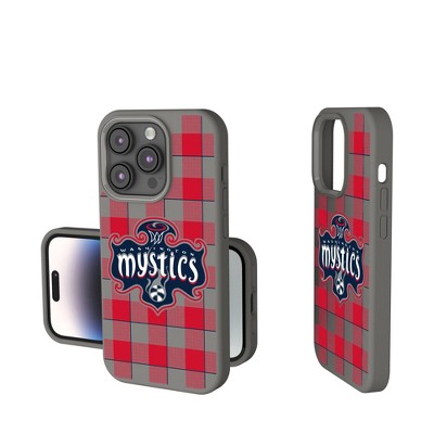 Keyscaper WNBA Plaid Soft Touch Cell Phone Case for iPhone 15