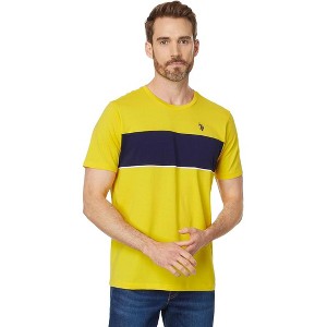 U.S. Polo Assn. Men's Short Sleeve Color Block Stripe Crewneck T-Shirt - 1 of 3