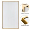 Dovelina Modern Metal Frame Rectangle Decorative Wall Mirror - 3 of 4