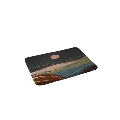 Viviana Gonzalez Mineral Inspired Landscapes 2 Memory Foam Bath Mat Tan - Deny Designs