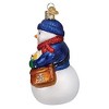 Old World Christmas Glass Blown Ornament for Christmas Tree, USPS Snowman - 3 of 4