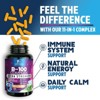 Vitamin B Complex Vitamin B Supplement - B-Complex Vitamins with B12, B6, B9 - 120 Capsules By Nature's Nutrition - 4 of 4