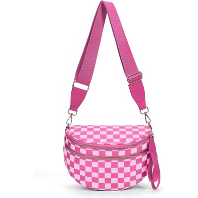 BEAFUP Women's Nylon Fanny Pack - A Chic and Versatile Crossbody Bum Bag in Khaki for Street Style Enthusiasts