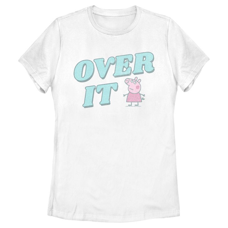 Women's Peppa Pig Over It T-Shirt, 1 of 5