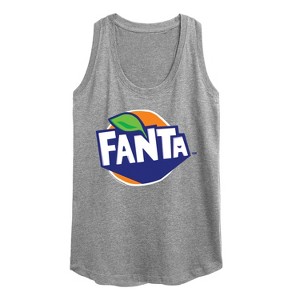 Women's - Coca-Cola - Fanta Costume Graphic Racerback Tank - 1 of 4