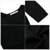 Cardigan for Girls Open Front Sweater Long Sleeve Loose Fit Sweater Jacket - 3 of 4