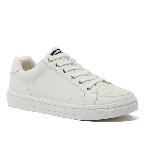 Lands' End Men's All Day Comfort Sneakers - 10 - White