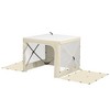 Outsunny 7' x 8' Pop Up Canopy, UV-Resistant Camping Tent with Curtains, Nettings and Carry Bag - 4 of 4
