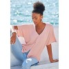 Women's Button Down V-Neck Top - LASCANA - 3 of 4