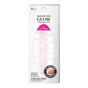 Dashing Diva Nail Art Glow Palette - Tulle Touch - 32ct - 1 of 4