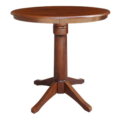 International Concepts 36" Round Top Pedestal Table - 34.9"H