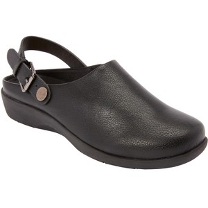 Comfortview Women's (Wide Widths Available) The Indigo Convertible Mule - 1 of 4