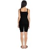 Memoi Women's Organic Cotton Seamless Ribbed Lace Camisole - 3 of 4