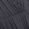 Womens Dress Surplice Dress V Neck Dress Smocked Waist Dress Casual Mini Dress Peplum Wasit Dress - 4 of 4